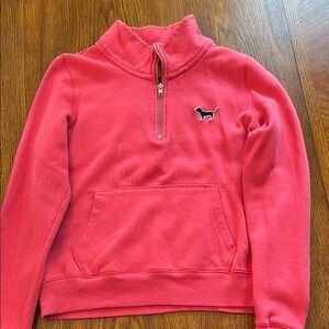 PINK Victoria's Secret Pink Quarter-Zip Sweatshirt
